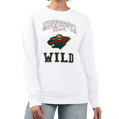Minnesota Wild G-III 4Her by Carl Banks Women's Team Logo Tri-Blend Fleece Pullover Sweatshirt -  NHL Sweatshirts