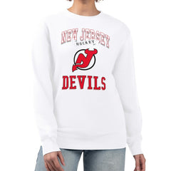 New Jersey Devils G-III 4Her by Carl Banks Women's Team Logo Tri-Blend Fleece Pullover Sweatshirt -  NHL Sweatshirts