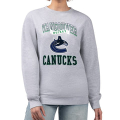 Vancouver Canucks G-III 4Her by Carl Banks Women's Team Logo Tri-Blend Fleece Pullover Sweatshirt -  NHL Sweatshirts