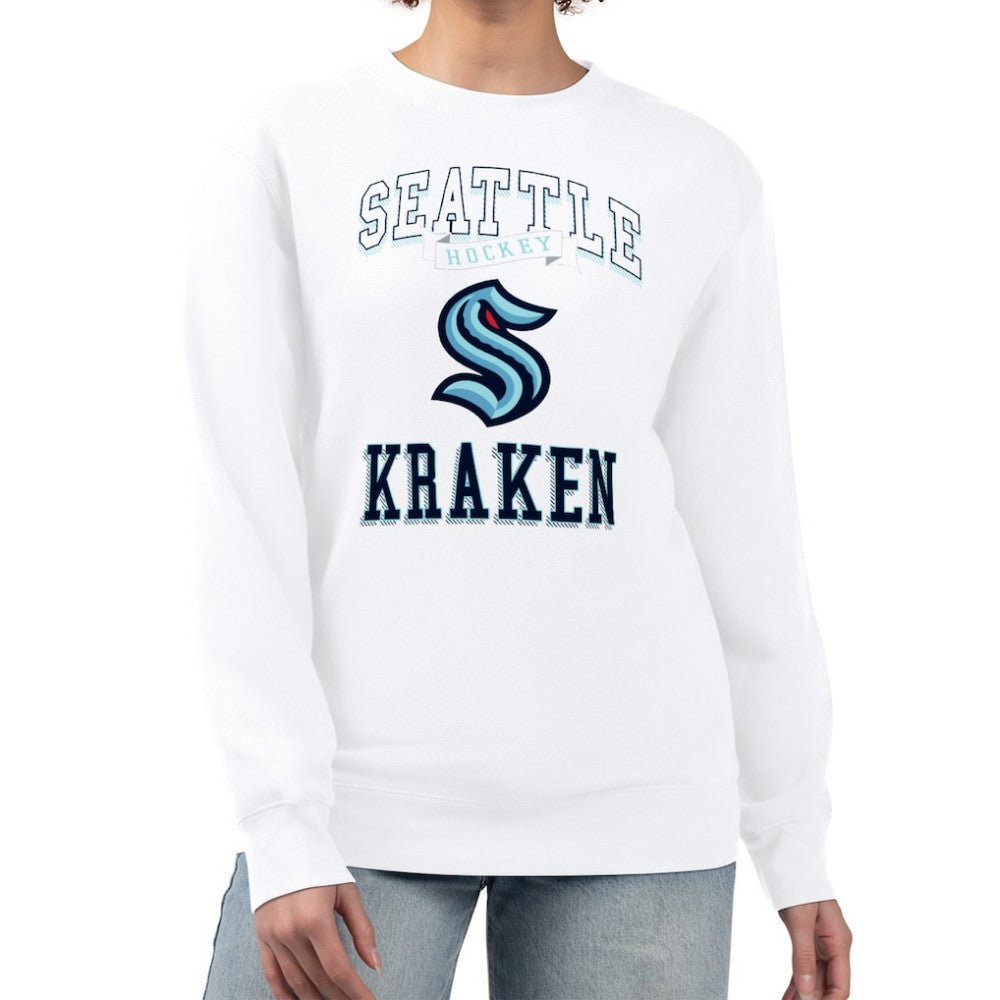 Seattle Kraken G-III 4Her by Carl Banks Women's Team Logo Tri-Blend Fleece Pullover Sweatshirt -  NHL Sweatshirts