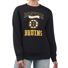 Boston Bruins G-III 4Her by Carl Banks Women's Team Logo Tri-Blend Fleece Pullover Sweatshirt -  NHL Sweatshirts