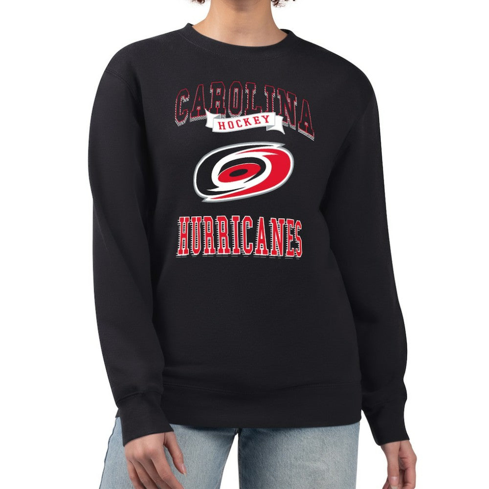 Carolina Hurricanes G-III 4Her by Carl Banks Women's Team Logo Tri-Blend Fleece Pullover Sweatshirt -  NHL Sweatshirts