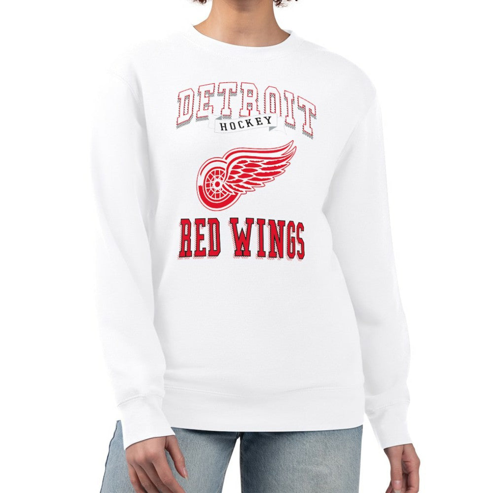 Detroit Red Wings G-III 4Her by Carl Banks Women's Team Logo Tri-Blend Fleece Pullover Sweatshirt -  NHL Sweatshirts