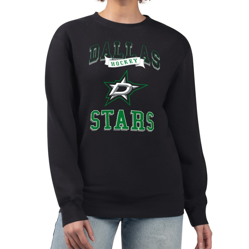 Dallas Stars G-III 4Her by Carl Banks Women's Team Logo Tri-Blend Fleece Pullover Sweatshirt -  NHL Sweatshirts