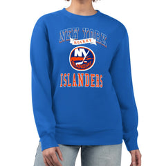 New York Islanders G-III 4Her by Carl Banks Women's Team Logo Tri-Blend Fleece Pullover Sweatshirt -  NHL Sweatshirts
