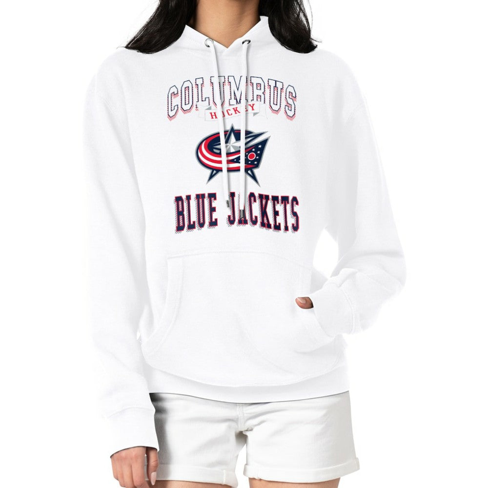 Columbus Blue Jackets G-III 4Her by Carl Banks Women's Team Logo Tri-Blend Fleece Pullover Hoodie -  NHL Hoodies