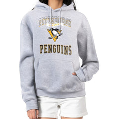 Pittsburgh Penguins G-III 4Her by Carl Banks Women's Team Logo Tri-Blend Fleece Pullover Hoodie -  NHL Hoodies