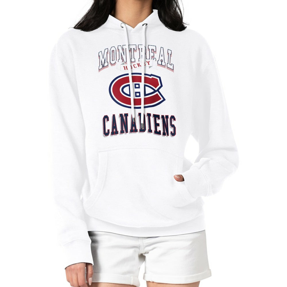 Montreal Canadiens G-III 4Her by Carl Banks Women's Team Logo Tri-Blend Fleece Pullover Hoodie -  NHL Hoodies