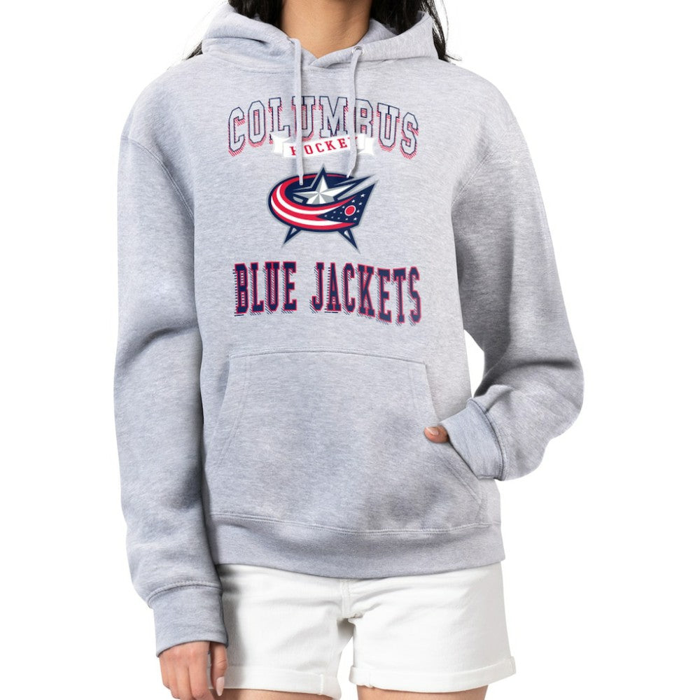 Columbus Blue Jackets G-III 4Her by Carl Banks Women's Team Logo Tri-Blend Fleece Pullover Hoodie -  NHL Hoodies
