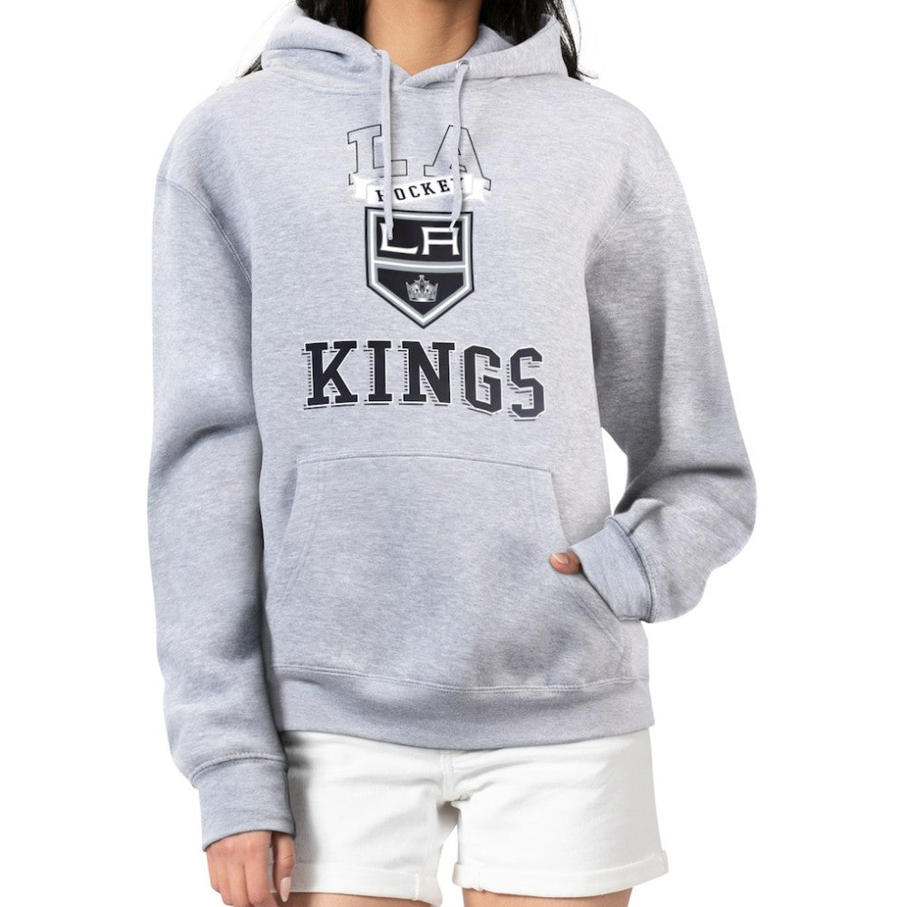 Los Angeles Kings G-III 4Her by Carl Banks Women's Team Logo Tri-Blend Fleece Pullover Hoodie -  NHL Hoodies