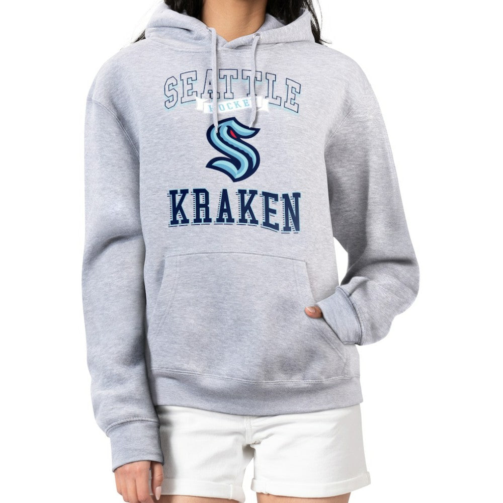 Seattle Kraken G-III 4Her by Carl Banks Women's Team Logo Tri-Blend Fleece Pullover Hoodie -  NHL Hoodies