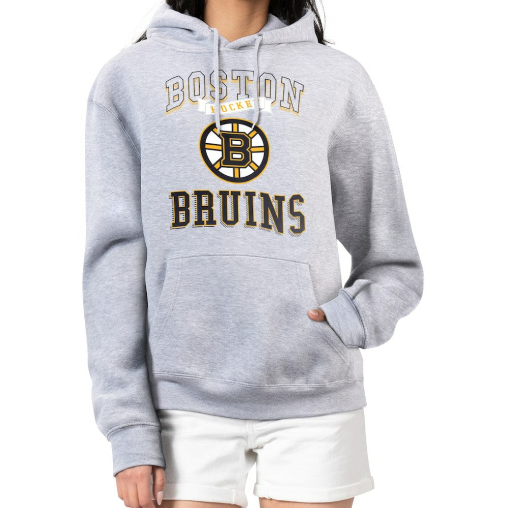 Boston Bruins G-III 4Her by Carl Banks Women's Team Logo Tri-Blend Fleece Pullover Hoodie -  NHL Hoodies