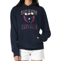 Washington Capitals G-III 4Her by Carl Banks Women's Team Logo Tri-Blend Fleece Pullover Hoodie -  NHL Hoodies