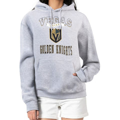 Vegas Golden Knights G-III 4Her by Carl Banks Women's Team Logo Tri-Blend Fleece Pullover Hoodie -  NHL Hoodies