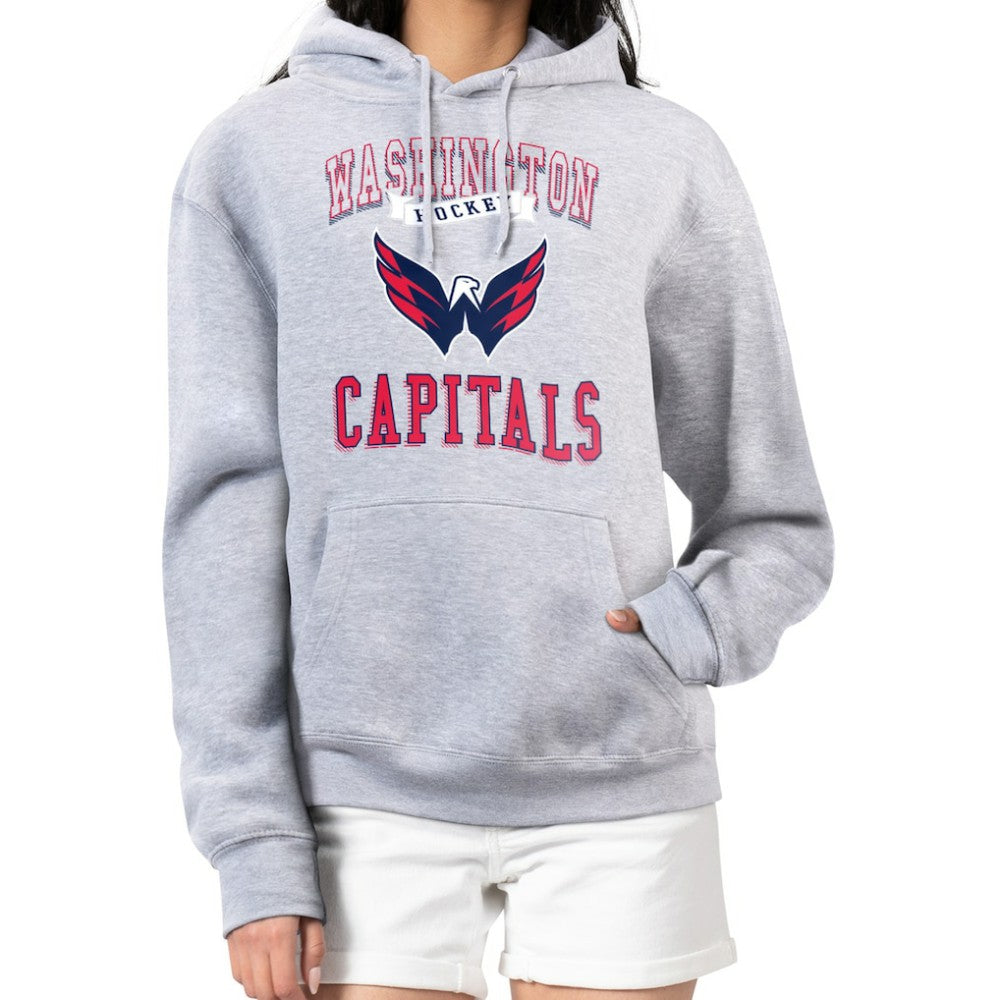 Washington Capitals G-III 4Her by Carl Banks Women's Team Logo Tri-Blend Fleece Pullover Hoodie -  NHL Hoodies
