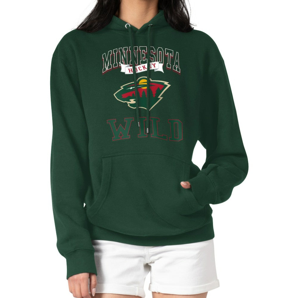Minnesota Wild G-III 4Her by Carl Banks Women's Team Logo Tri-Blend Fleece Pullover Hoodie -  NHL Hoodies