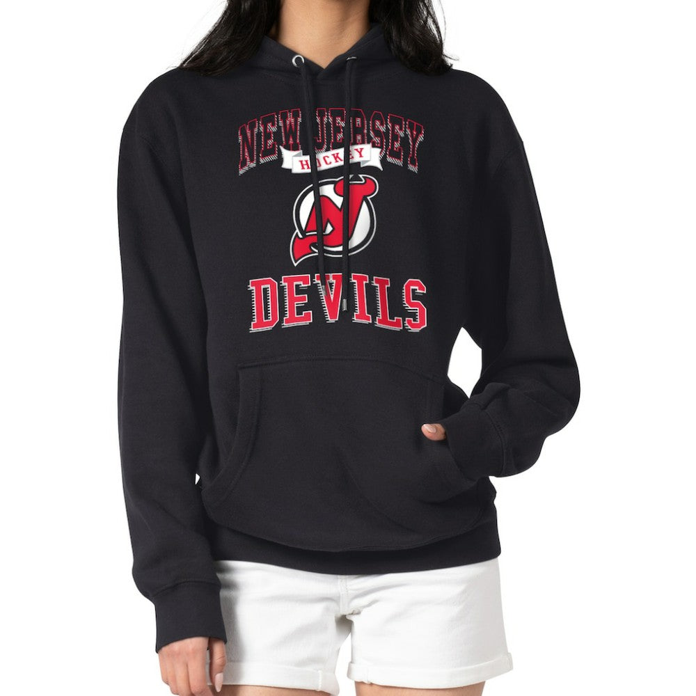 New Jersey Devils G-III 4Her by Carl Banks Women's Team Logo Tri-Blend Fleece Pullover Hoodie -  NHL Jerseys