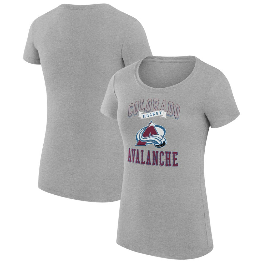 Colorado Avalanche G-III 4Her by Carl Banks Women's Super-Slim Fit Lightweight Team Logo Graphic T-Shirt -  NHL T-shirts