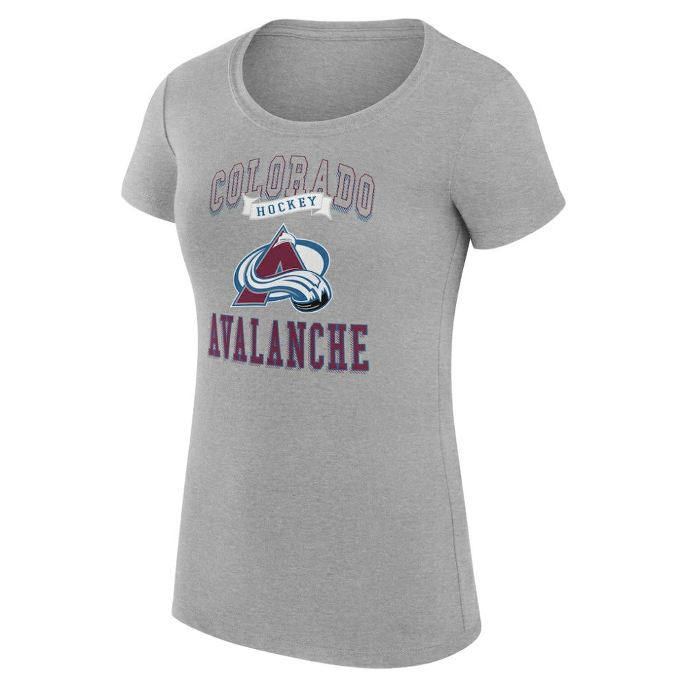 Colorado Avalanche G-III 4Her by Carl Banks Women's Super-Slim Fit Lightweight Team Logo Graphic T-Shirt -  NHL T-shirts