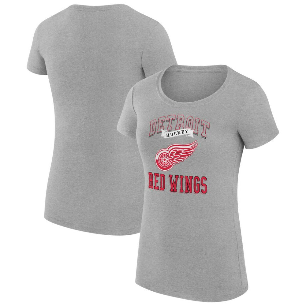 Detroit Red Wings G-III 4Her by Carl Banks Women's Super-Slim Fit Lightweight Team Logo Graphic T-Shirt -  NHL T-shirts