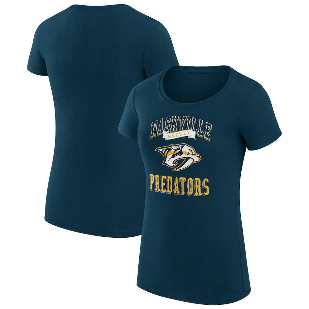 Nashville Predators G-III 4Her by Carl Banks Women's Super-Slim Fit Lightweight Team Logo Graphic T-Shirt -  NHL T-shirts