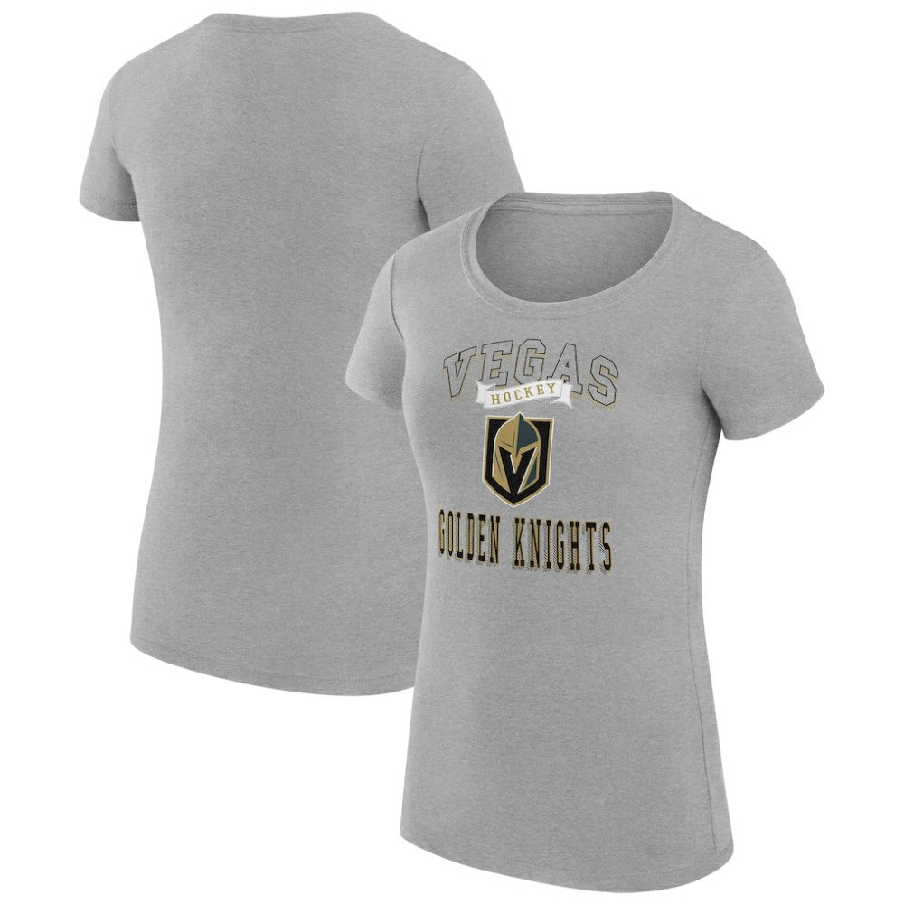 Vegas Golden Knights G-III 4Her by Carl Banks Women's Super-Slim Fit Lightweight Team Logo Graphic T-Shirt -  NHL T-shirts