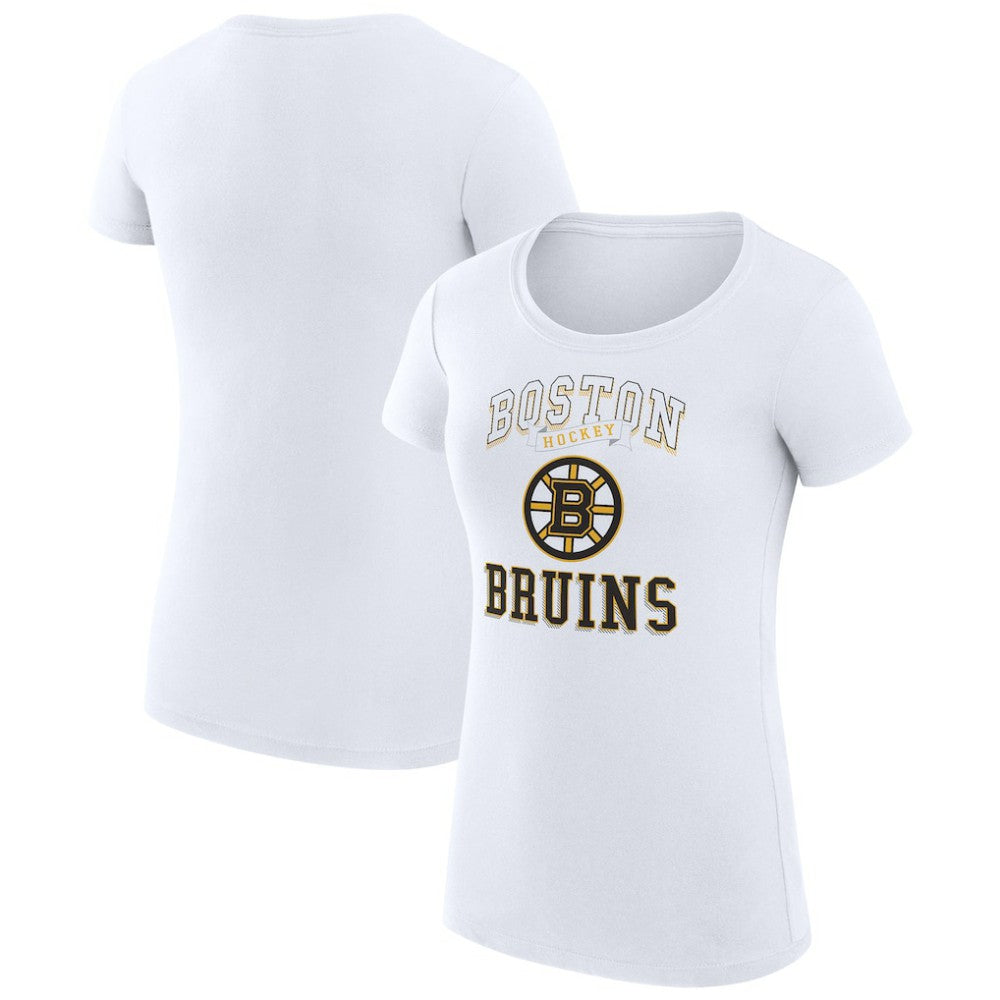 Boston Bruins G-III 4Her by Carl Banks Women's Super-Slim Fit Lightweight Team Logo Graphic T-Shirt -  NHL T-shirts