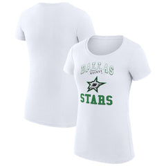 Dallas Stars G-III 4Her by Carl Banks Women's Super-Slim Fit Lightweight Team Logo Graphic T-Shirt -  NHL T-shirts