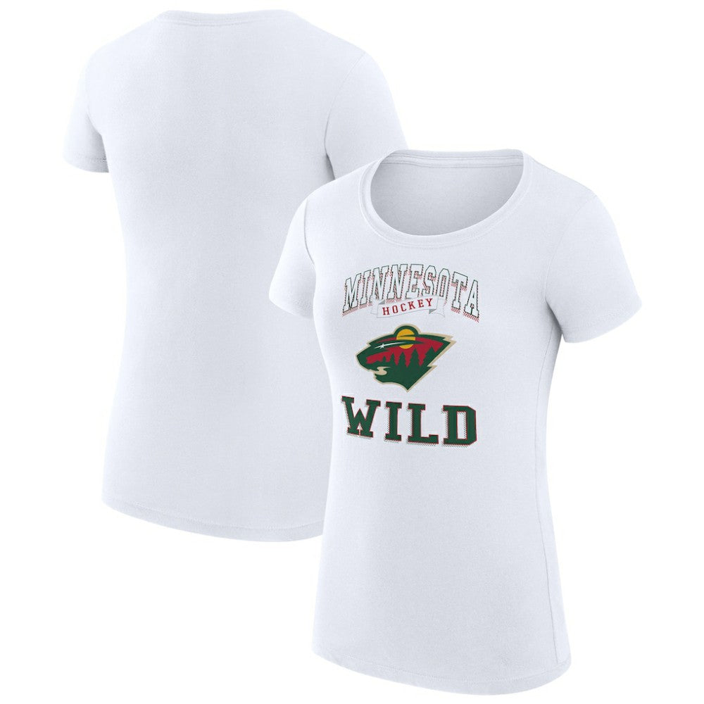 Minnesota Wild G-III 4Her by Carl Banks Women's Super-Slim Fit Lightweight Team Logo Graphic T-Shirt -  NHL T-shirts