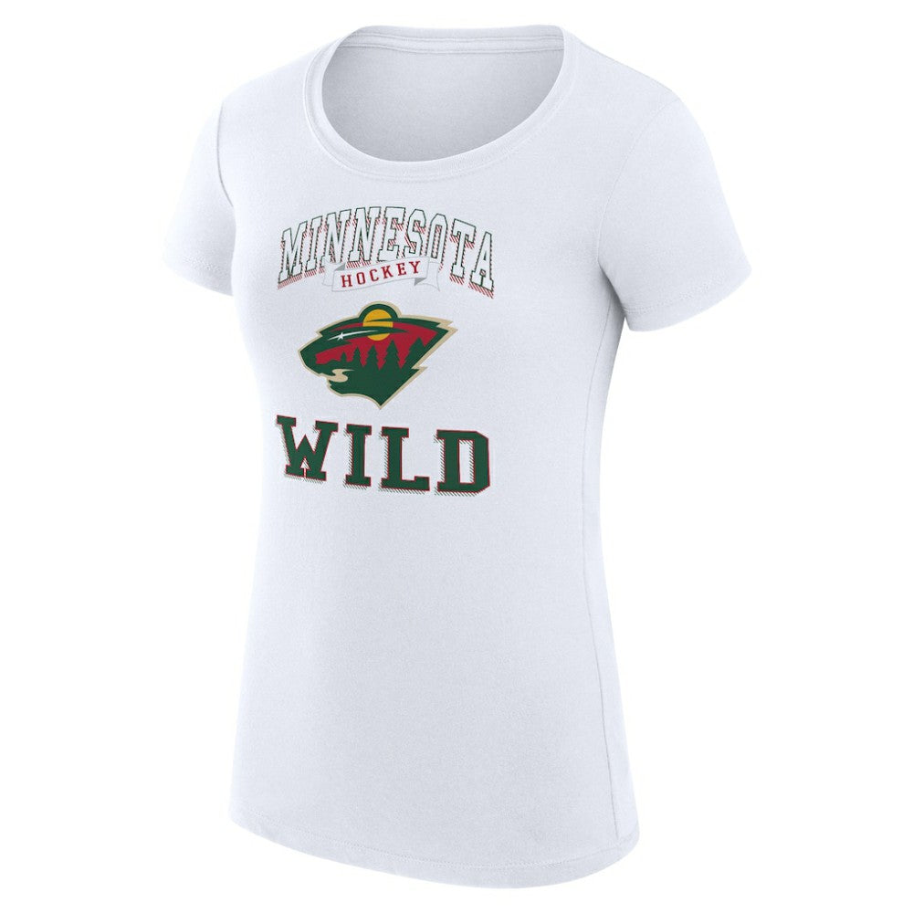 Minnesota Wild G-III 4Her by Carl Banks Women's Super-Slim Fit Lightweight Team Logo Graphic T-Shirt -  NHL T-shirts