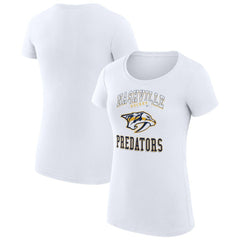 Nashville Predators G-III 4Her by Carl Banks Women's Super-Slim Fit Lightweight Team Logo Graphic T-Shirt -  NHL T-shirts