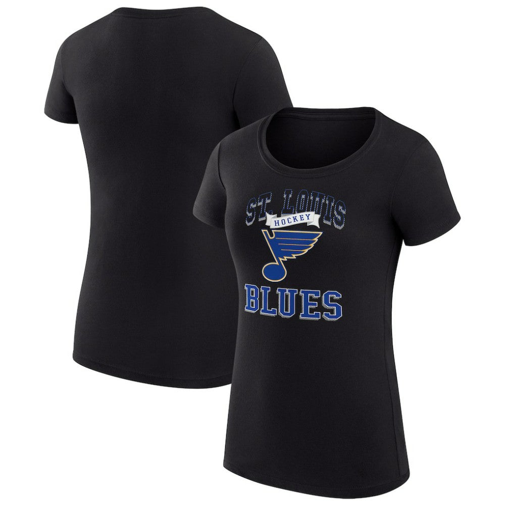 St. Louis Blues G-III 4Her by Carl Banks Women's Super-Slim Fit Lightweight Team Logo Graphic T-Shirt -  NHL T-shirts
