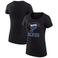 St. Louis Blues G-III 4Her by Carl Banks Women's Super-Slim Fit Lightweight Team Logo Graphic T-Shirt -  NHL T-shirts