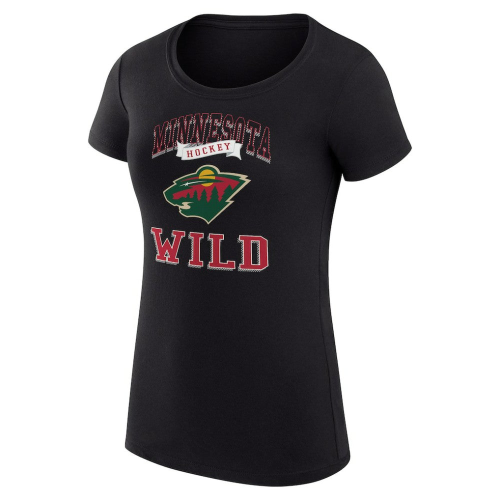 Minnesota Wild G-III 4Her by Carl Banks Women's Super-Slim Fit Lightweight Team Logo Graphic T-Shirt -  NHL T-shirts