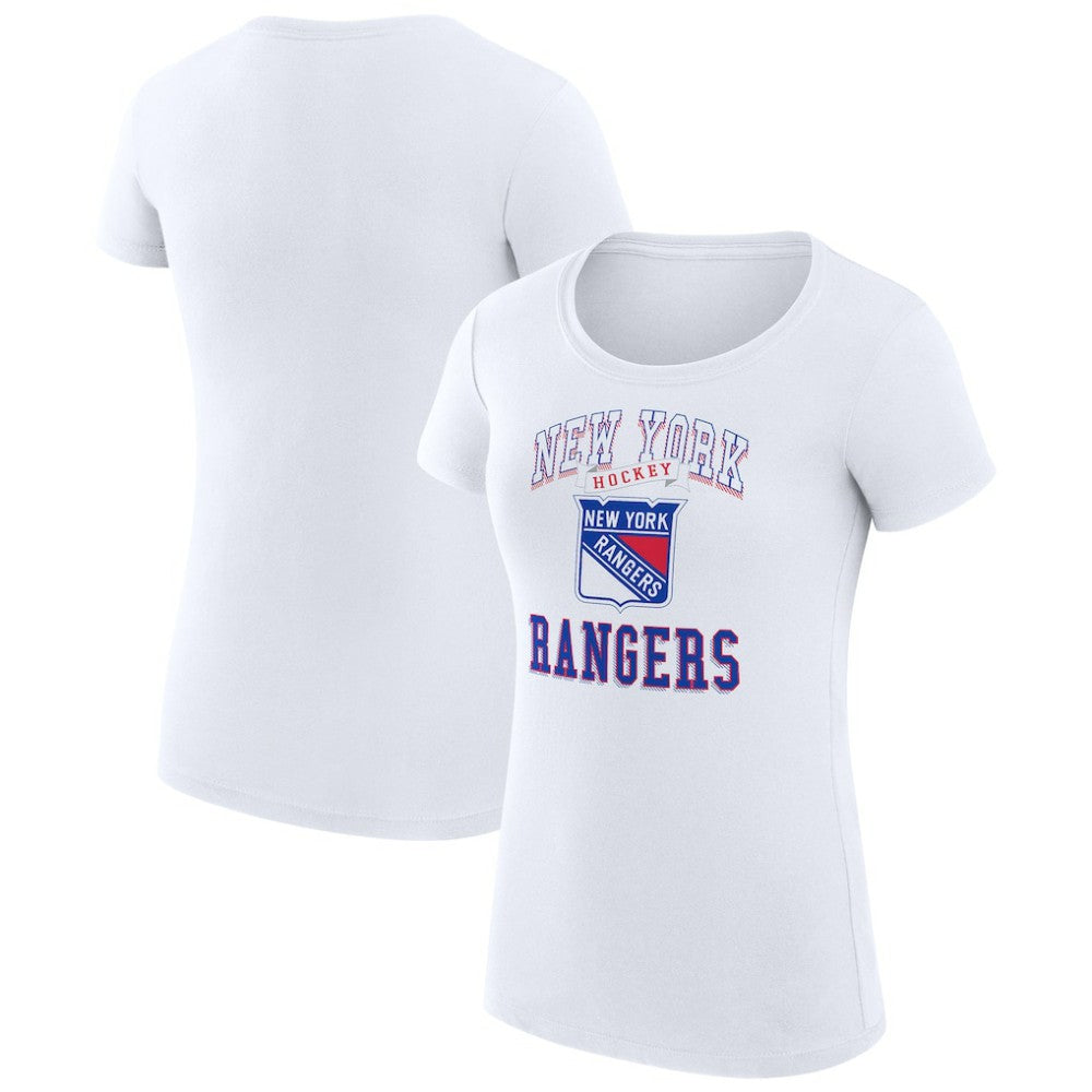 New York Rangers G-III 4Her by Carl Banks Women's Super-Slim Fit Lightweight Team Logo Graphic T-Shirt -  NHL T-shirts