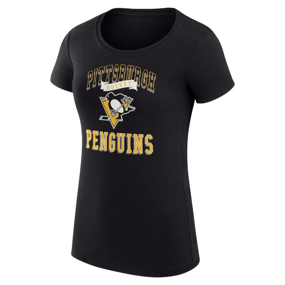 Pittsburgh Penguins G-III 4Her by Carl Banks Women's Super-Slim Fit Lightweight Team Logo Graphic T-Shirt -  NHL T-shirts