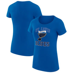 St. Louis Blues G-III 4Her by Carl Banks Women's Super-Slim Fit Lightweight Team Logo Graphic T-Shirt -  NHL T-shirts