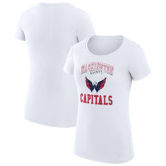 Washington Capitals G-III 4Her by Carl Banks Women's Super-Slim Fit Lightweight Team Logo Graphic T-Shirt -  NHL T-shirts