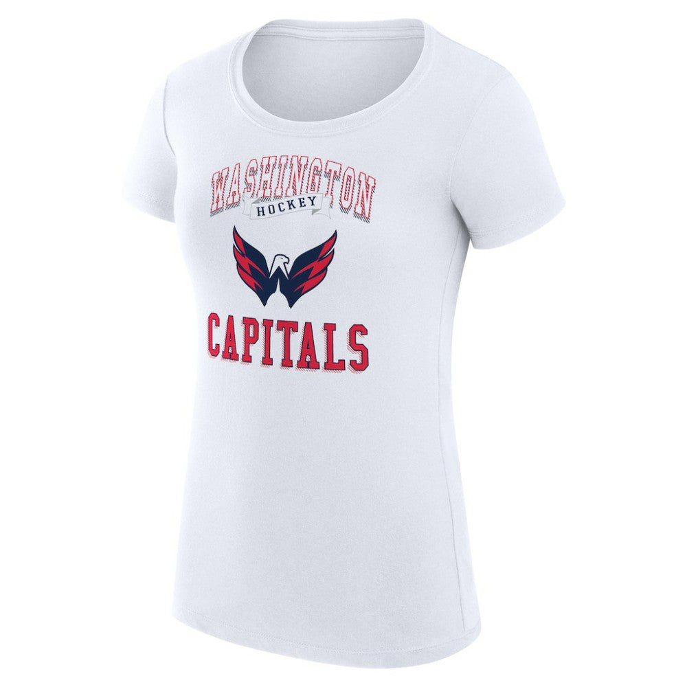 Washington Capitals G-III 4Her by Carl Banks Women's Super-Slim Fit Lightweight Team Logo Graphic T-Shirt -  NHL T-shirts