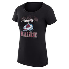 Colorado Avalanche G-III 4Her by Carl Banks Women's Super-Slim Fit Lightweight Team Logo Graphic T-Shirt -  NHL T-shirts