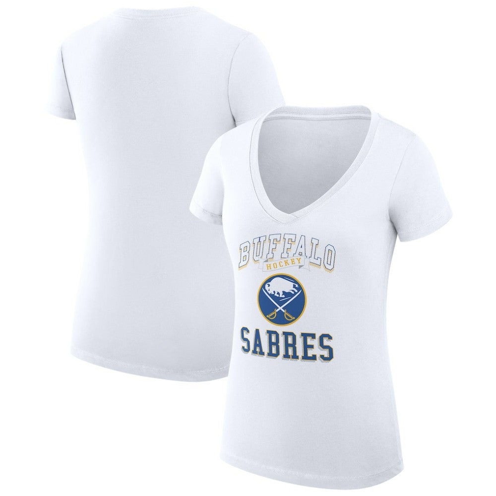 Buffalo Sabres G-III 4Her by Carl Banks Women's Super-Slim Fit Lightweight Team Logo Graphic V-Neck T-Shirt -  NHL T-shirts