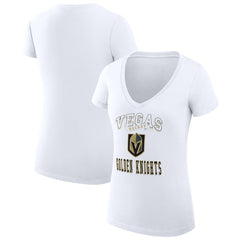 Vegas Golden Knights G-III 4Her by Carl Banks Women's Super-Slim Fit Lightweight Team Logo Graphic V-Neck T-Shirt -  NHL T-shirts