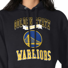 Black Golden State Warriors G-III 4Her by Carl Banks Women's Graphic Fleece Pullover Hoodie sale | NBA