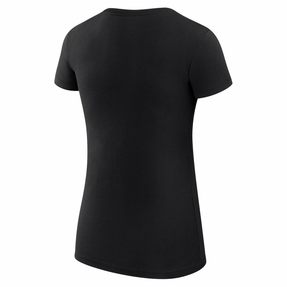 Black Milwaukee Bucks G-III 4Her by Carl Banks Women's Super-Slim Fit Lightweight Team Logo T-Shirt | NBA
