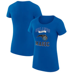 Blue Orlando Magic G-III 4Her by Carl Banks Women's Super-Slim Fit Lightweight Team Logo T-Shirt | NBA