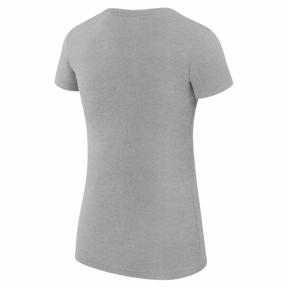 Heather Gray Oklahoma City Thunder G-III 4Her by Carl Banks Women's Super-Slim Fit Lightweight Team Logo T-Shirt | NBA