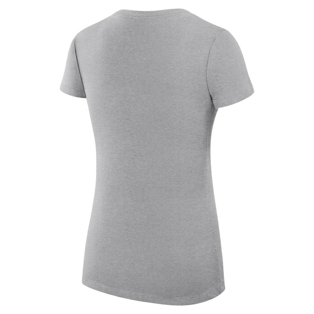 Heather Gray Cleveland Cavaliers G-III 4Her by Carl Banks Women's Super-Slim Fit Lightweight Team Logo V-Neck T-Shirt sale | NBA