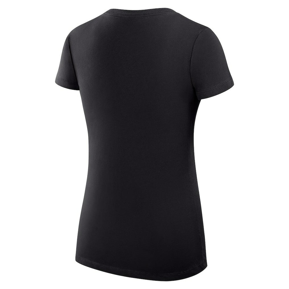 Black Boston Celtics G-III 4Her by Carl Banks Women's Super-Slim Fit Lightweight Team Logo V-Neck T-Shirt | NBA
