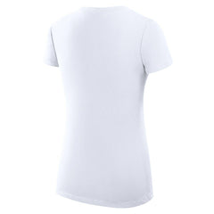 White Indiana Pacers G-III 4Her by Carl Banks Women's Super-Slim Fit Lightweight Team Logo V-Neck T-Shirt | NBA