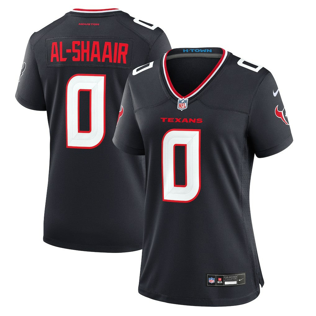 Houston Texans Azeez Al-Shaair  Women's Team Game Jersey | NFL Near me